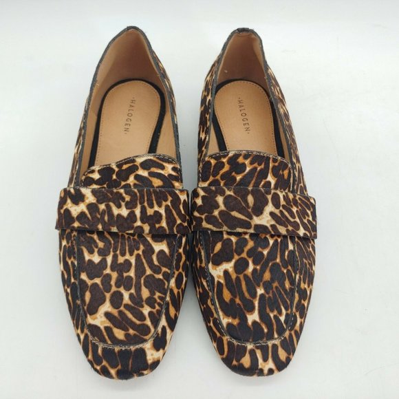 Halogen Womens Slip On Flats Leopard Print 7 - Picture 4 of 10